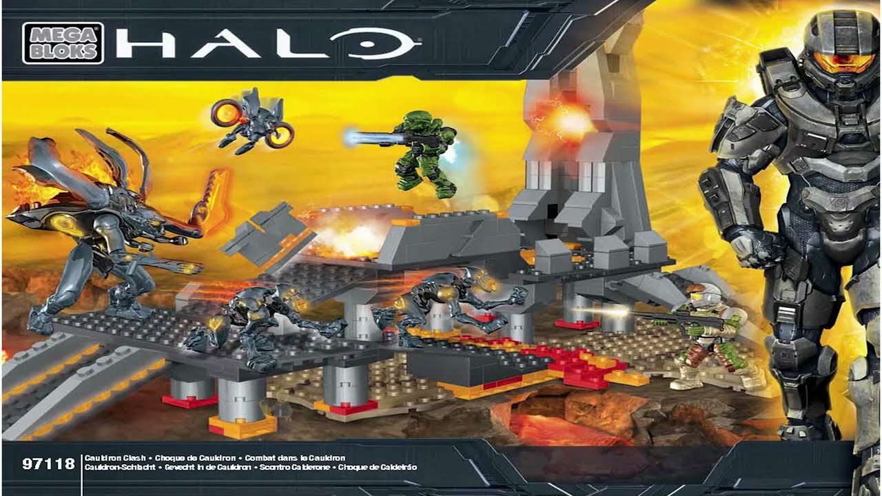 Mega Bloks Instructions | Halo | 97118 | Cauldron Clash - YouTube