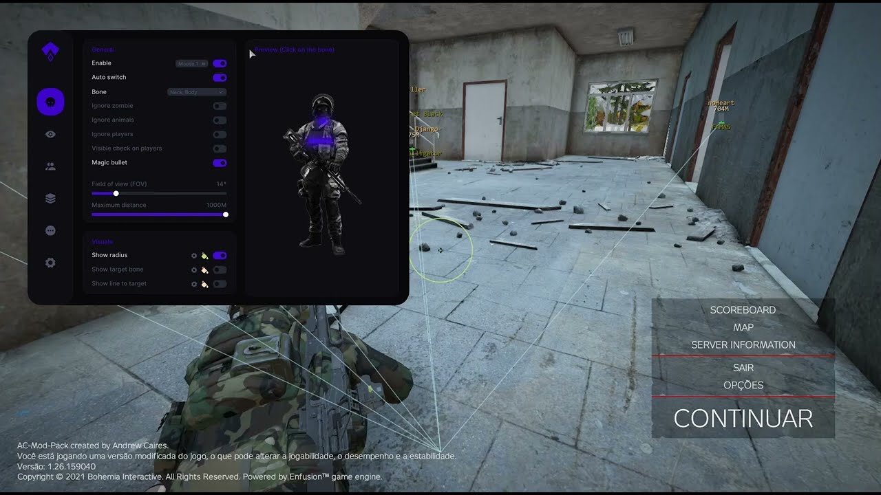 MELHOR CHEAT HACK  GRATIS  FREE PARA DAYZ