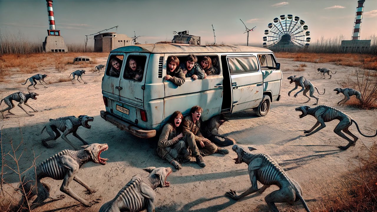 Friends Go on an Adventure in Chernobyl, But Get Trapped in a Van with Creatures Wanting to Eat Them