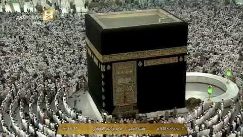 تلاوة رائعة لصلاة المغرب اليوم الإثنين1438/6/7 -الحرم المكي- الشيخ ماهر المعيقلي - الإنفطار والزلزلة