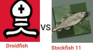 Droidfish Chess Vs Stockfish 11 12/11/2020 | App's Review screenshot 2