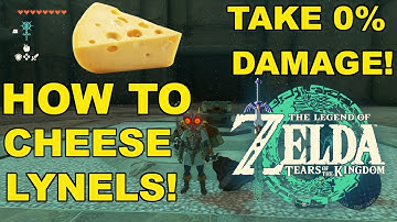 How To Cheese Lynels To EASILY Get Majoras Mask! | INSANE Zonai Build | TLOZ: Tears Of The Kingdom