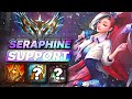 S14 challenger seraphine support gameplay 2  season 14 split 1 soloque