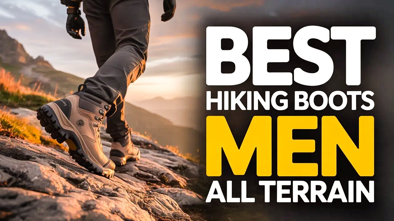 Top 6 Best Hiking Boots for Men for Comfort, Support, and Durability🔥🔥