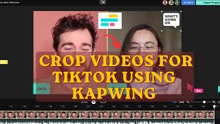 كيفية قص مقاطع الفيديو لتطبيق TikTok باستخدام Kapwing 2026؟ screenshot 1