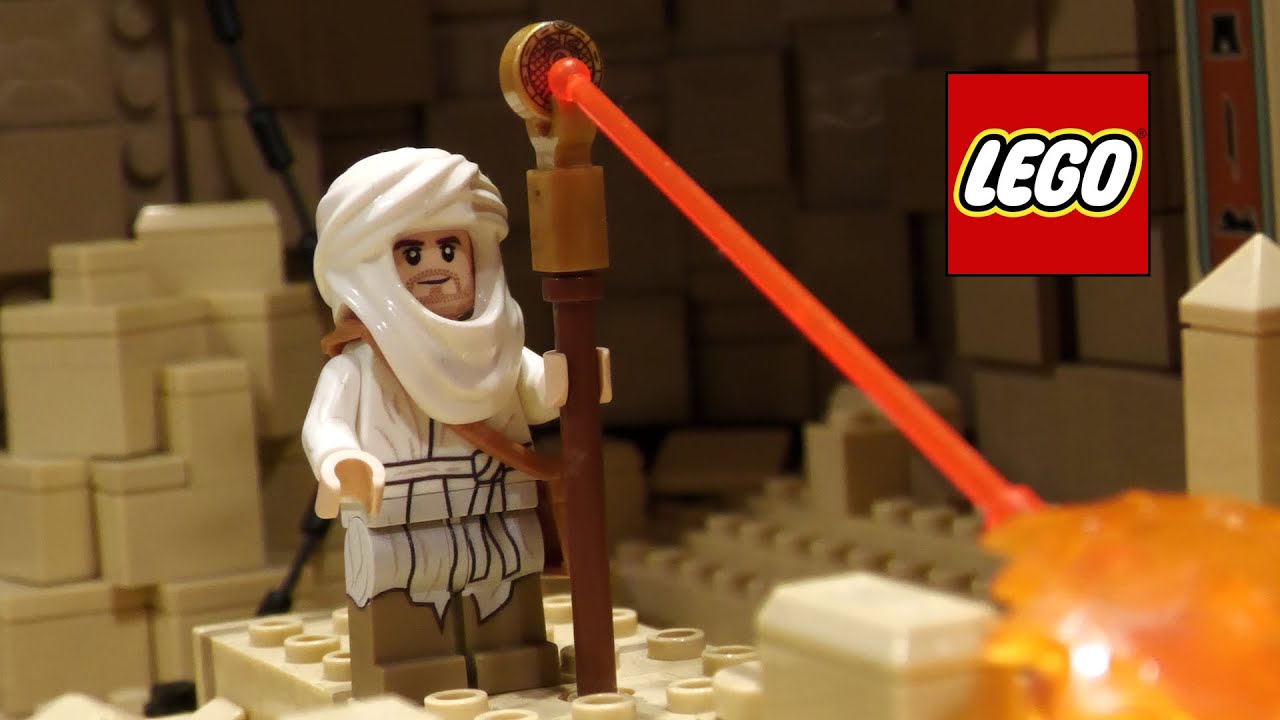 Iconic Indiana Jones Scenes in LEGO