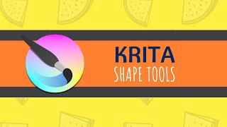 Krita For Beginners | Shape Tools