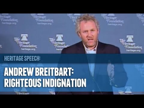 Andrew Breitbart at The Heritage Foundation