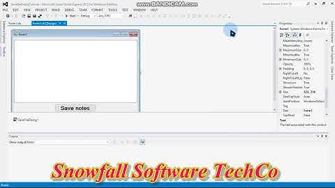 How to use SaveFileDialog in Vb.net by Snowfall SoftwareTechCo