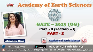 GATE - 2023 (GG) | Previous Year Paper Solution | Part - B (Section - 1)