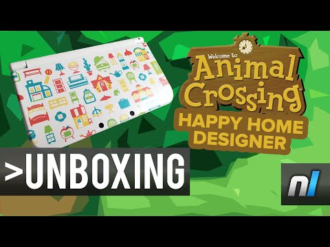 Animal Crossing: Happy Home Designer New Nintendo 3DS XL Unboxing