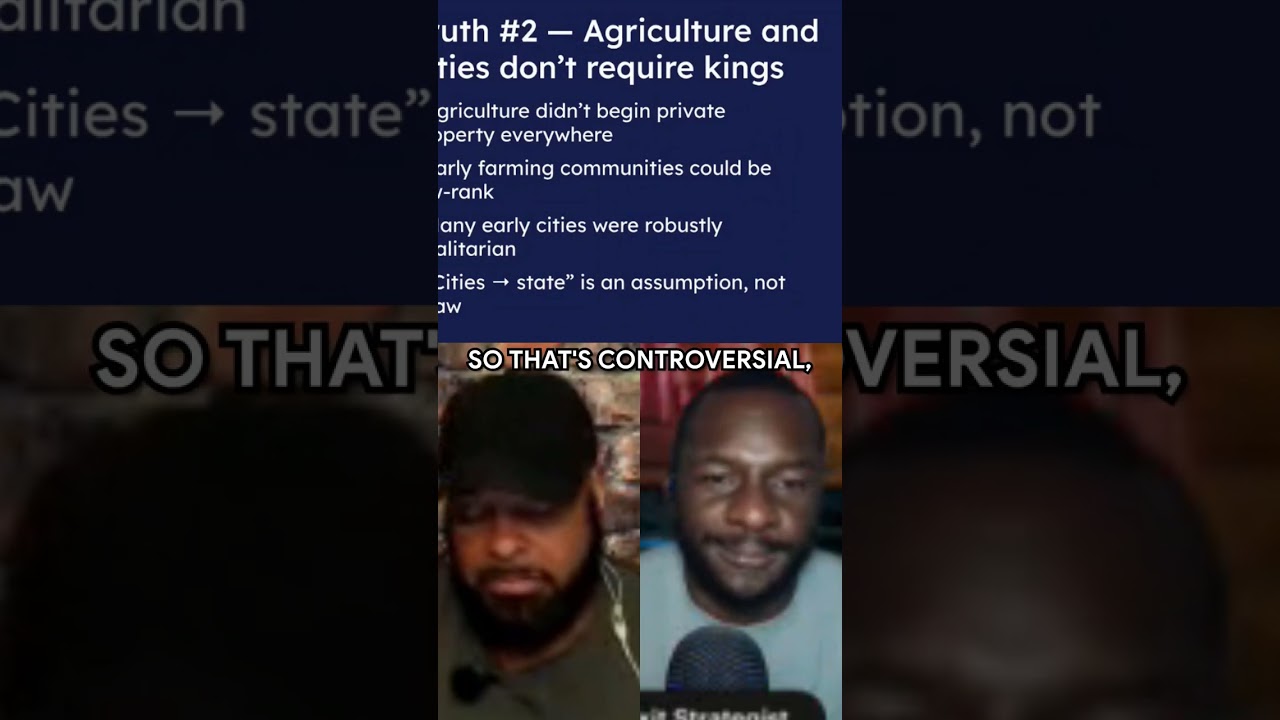 Cities without kings and slavery
