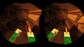 [3D] Vivecraft 1.17 (Minecraft VR) Gameplay with Shaders - Part 6