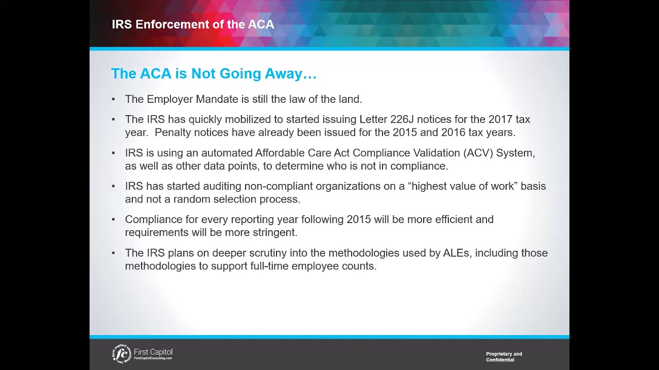 IRS's Enforcement of the ACA is Intensifying | What You Need to Know to Avoid Penalties