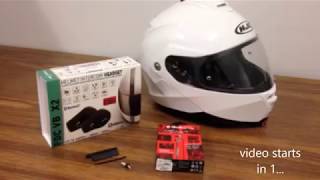 The Best Freedconn Intercom System Helmet Communication Bluetooth Install AUX wiring for Headphones