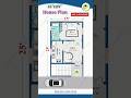 15'x25' House Plan, 15 by 25 East Facing House Plan, #housedesign #shorts #youtubeshorts #tinyhouse