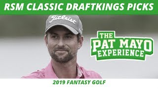 Fantasy Golf Picks - 2019 RSM Classic Picks, DraftKings Preview, Odds, DP World Tour Championship