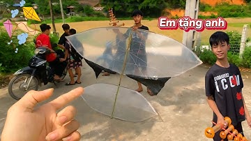 Được Em Tài K10 Tặng Diều Mẹ Bồng Con 2,6 Mét Full Sima Tre Thả Bao Phê | MAIL CV