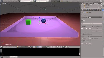 Blender 2.6 Tutorial - Game Engine Physics - Part 3