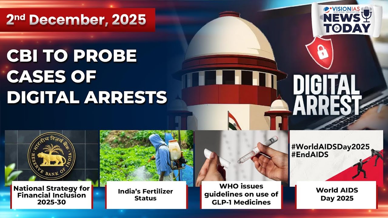 News Today | Daily Current Affairs | 2nd December 2025 - YouTube