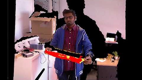 Estimating Relative Pose and Aligning of a Cylinder using ICP - Kinect & PCL