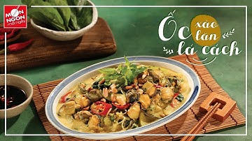 Cách làm ỐC XÀO LĂN LÁ CÁCH | MÓN NGON MỖI NGÀY