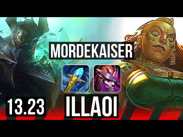 MORDE vs ILLAOI (TOP), 1.4M mastery, 5/1/2, EUW Master