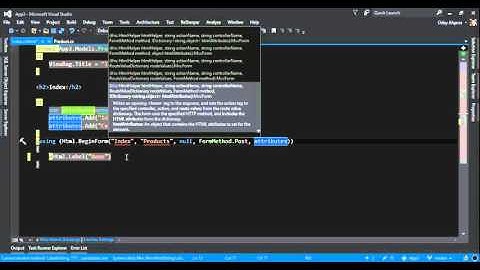 Html helper Part 3 - 22 - ASP.NET MVC 5 in Arabic