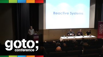 What is a Reactive Application? • Various Speakers • GOTO 2014