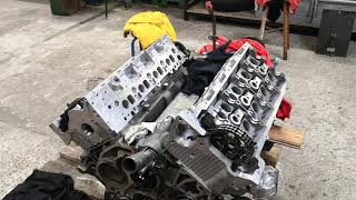 Mercedes E420 cdi W211 om629 cylinder head job