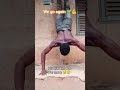 We Go Again 🔥💪. Handstand Pushups 💹💪. #handstandpushup #calisthenics #bodyweightcontrol #selflove