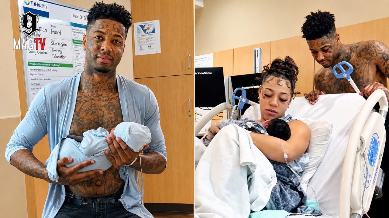 Blueface & Nevaeh Williams Welcome Their 1st Child Together! 👶🏽