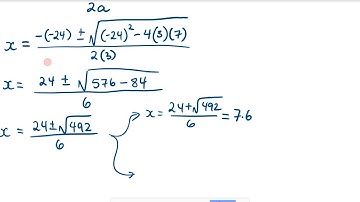 MPM2D Unit 4 Lesson 3 The Quadratic Formula   Edited