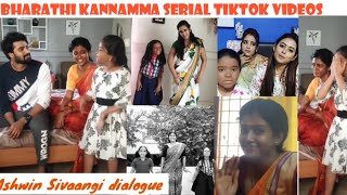 Ashwin Sivaangi Dialoguebharathi Kannamma Serial Tiktok Videosroshini Haripriyan Akilan And Lisa