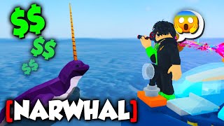 Como Conseguir Narwhal En Fisch Roblox