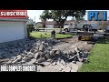 Massive Concrete Driveway Demo & Setup (Part 1)