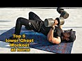 One Dumbbell Chest Exercises Without Bench
