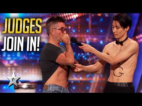 Top Got Talent Moments When Judges Join In!