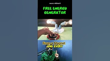 Built a Free Electricity Generator Using Magnets