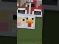 How to draw a Chicken face in MİNECRAFT? #22 #minecraftchicken #minecraftshorts