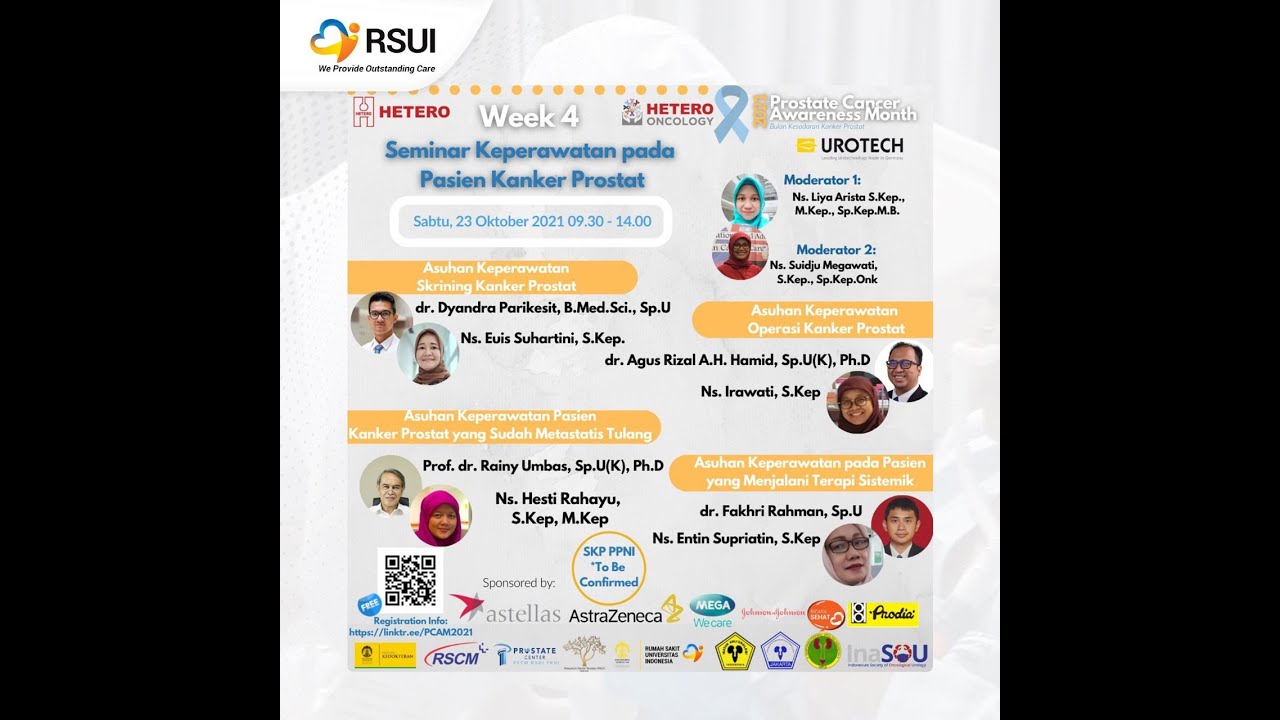 Seminar Keperawatan pada Pasien Kanker Prostat - [PROSTATE CANCER AWARENESS MONTH]