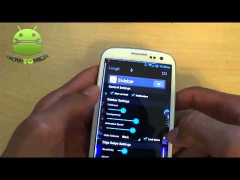 SideBar Pro! Best android MultiTasking App! Tutorial By Howtomen!