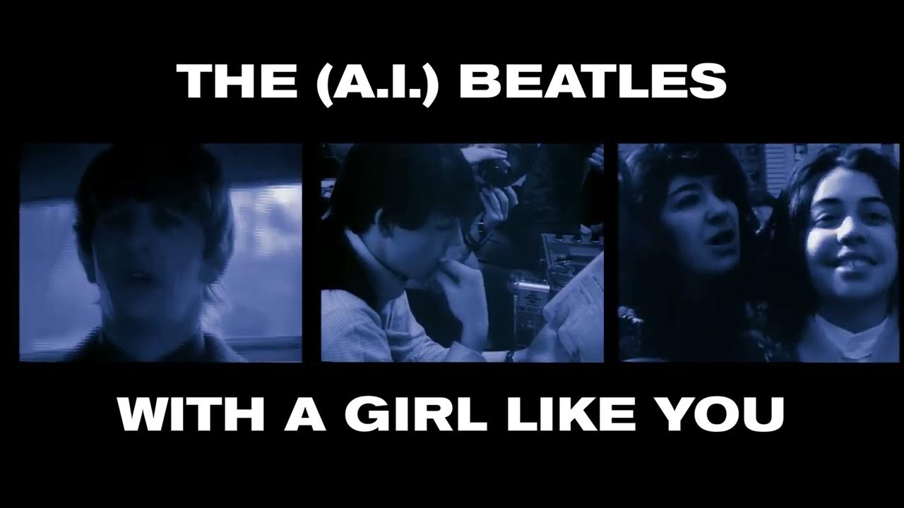 [A.I.] The Beatles With a Girl Like You (The Rutles Cover) YouTube