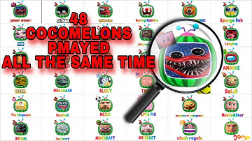 48 COCOMELON LOGO Played At The Same Time EPISODE 1