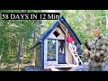 Brothers Build Off Grid Cabin on an Island😎2/3