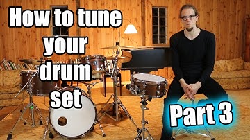 How to tune your drum set - Part 3 of 5 - The Snare drum