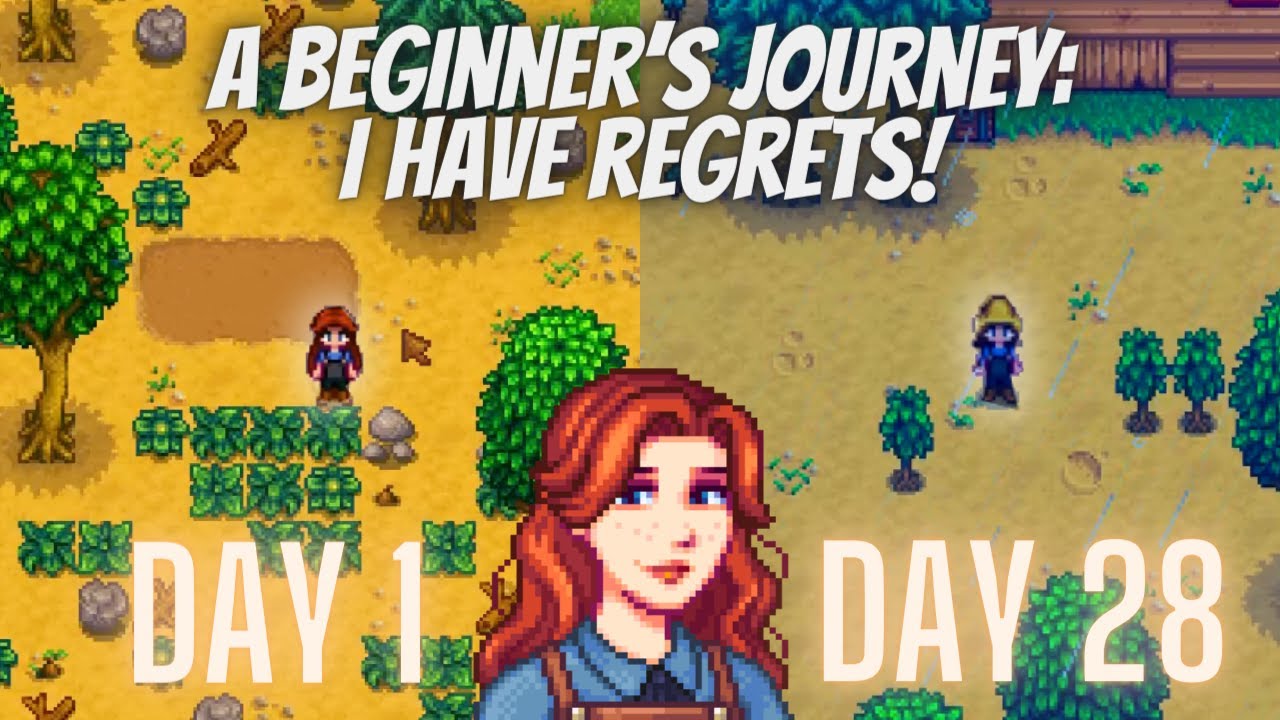 First Time Playing Stardew Valley | Complete Beginner - YouTube