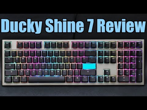 Ducky Shine 7 RGB Mechanical Keyboard Review - The Best Just Got Better!