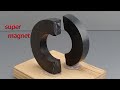 I Make Electric Generator At Home Using Large​ Magnet