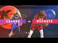 NBA 2K26 - Los Angeles Lakers Vs Houston Rockets Round 1 Game 6 NBA Playoffs PS5 Simulation